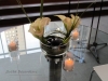 Gorgeous modern calla lily design in cut glass